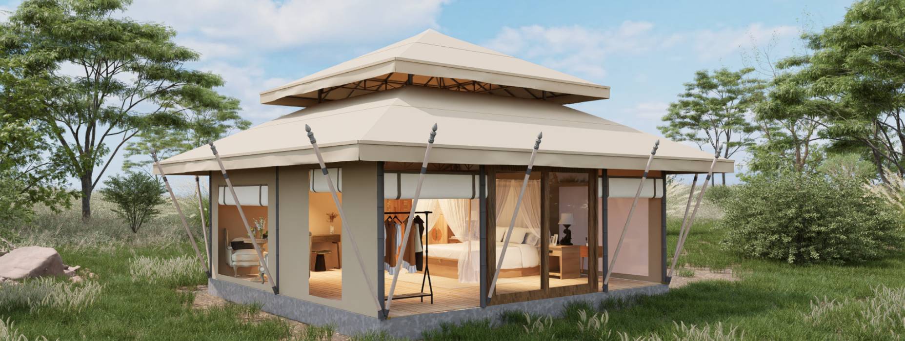 耿马户外野奢帐篷